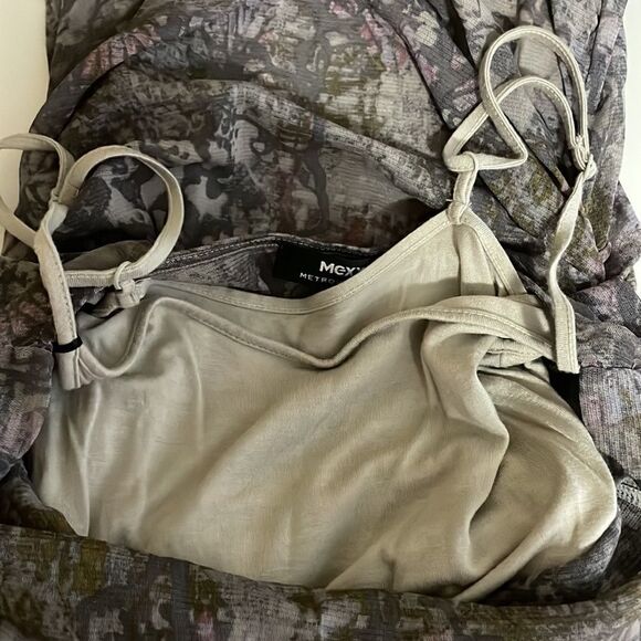 Mexx Sleeveless Scoop Neck Form Fitting Mini Dress Size Extra Small - Picture 10 of 14